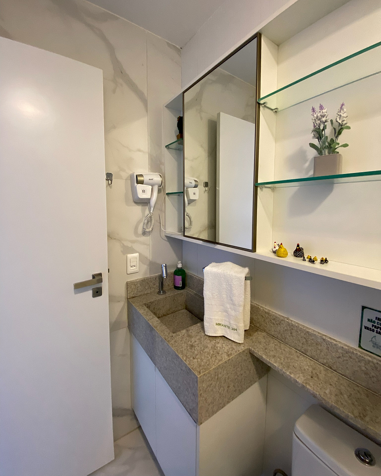 Novo Mirante de Porto 204 - Pé na areia