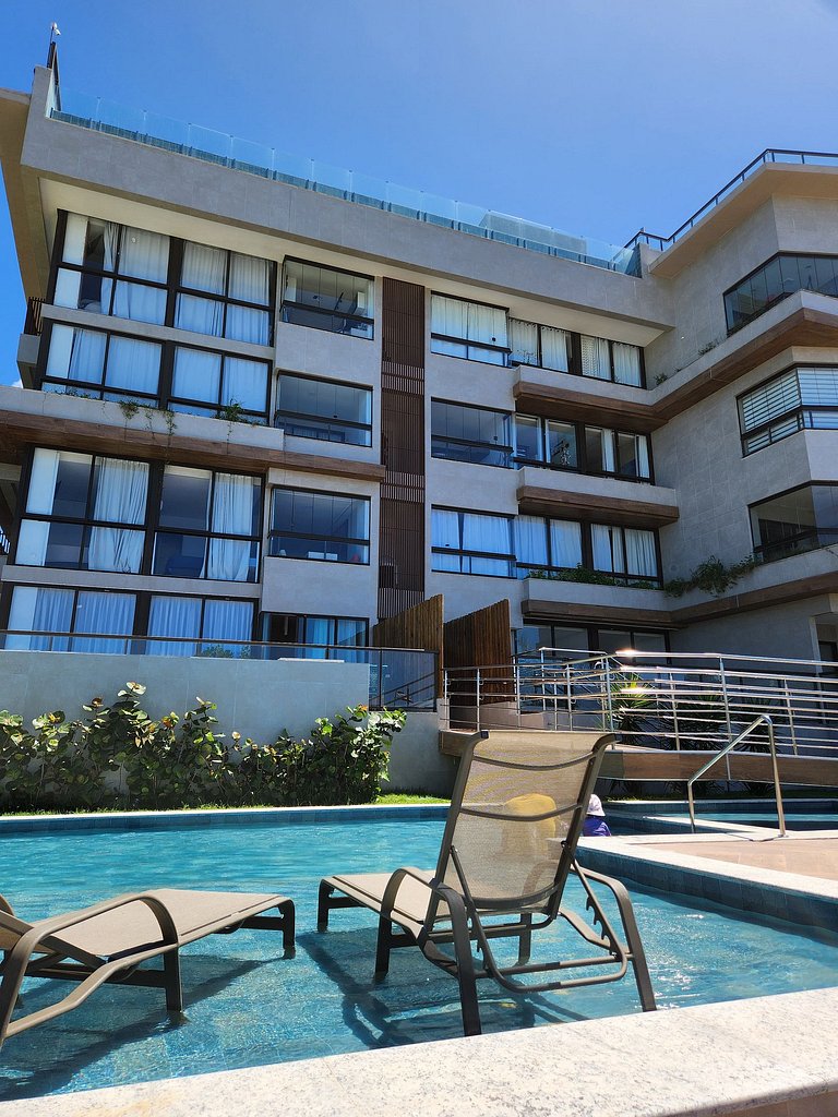 Novo Mirante de Porto 204 - Pé na areia