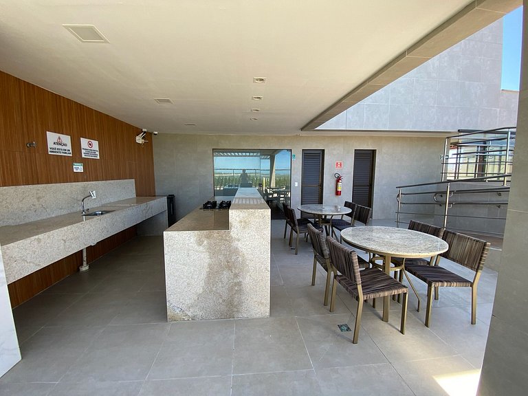 Novo Mirante de Porto 204 - Pé na areia