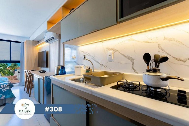 Flat Makani | Paraíso em Carneiros