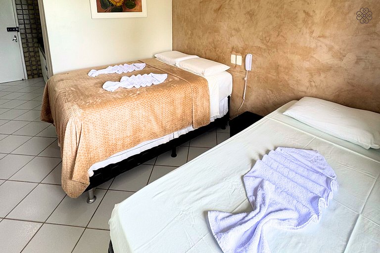 Flat Marinas | Pé na Areia em Carneiros