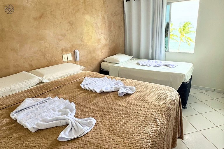 Flat Marinas | Pé na Areia em Carneiros