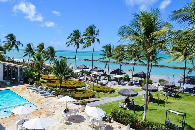 Flat Marinas | Pé na Areia em Carneiros