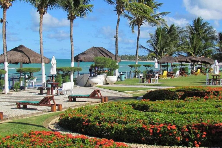 Flat Marinas | Pé na Areia em Carneiros