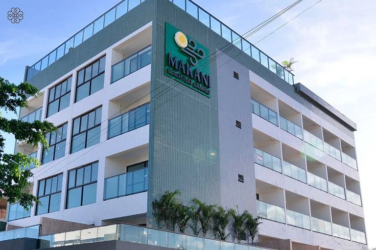 Flat Makani | Piscina com Vista do Mar