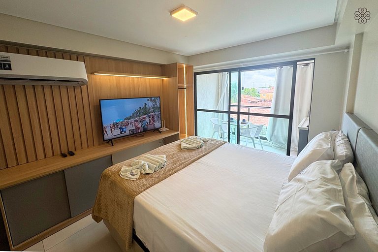 Flat Makani | Piscina com Vista do Mar