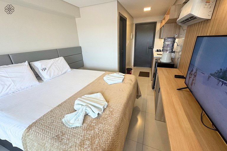 Flat Makani | Piscina com Vista do Mar