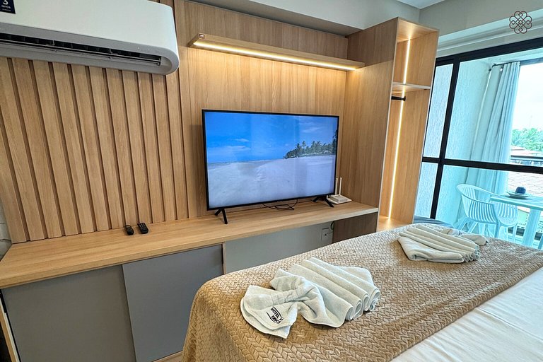 Flat Makani | Piscina com Vista do Mar